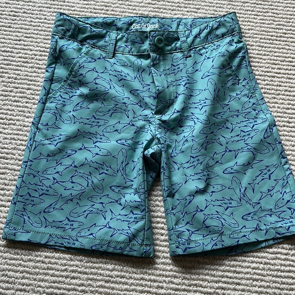 Cat and Jack performance material shorts size 8
